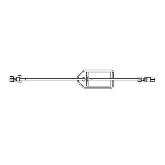 BD - Extension Set 17 Inch Tubing Without Port 4 mL Priming Volume DEHP-Free - 10012866