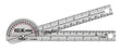 Fabrication Enterprises Goniometer, Baseline 180 Deg 6In - 12-1005HR