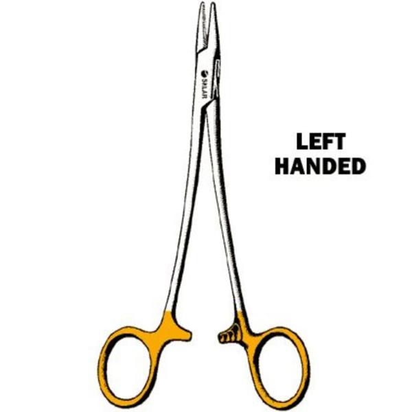Sklar Instruments Holder Needle Mayo-Hegar 6" Cross Serrated Straight Ss/Tc Ea - 21-9016