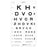 Good-Lite - Eye Chart 20 Foot Measurement Acuity Test - 800733