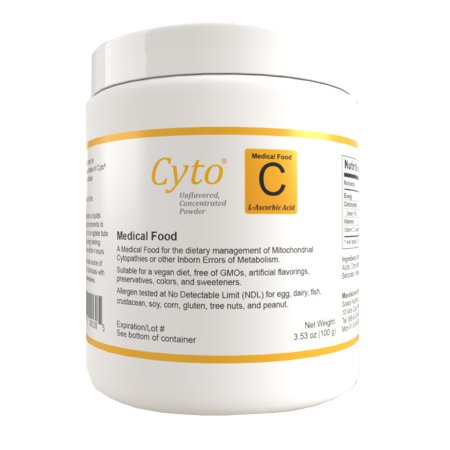 Cyto C - Metabolic Oral Supplement Unflavored 3.53 oz. Jar Powder - 1215