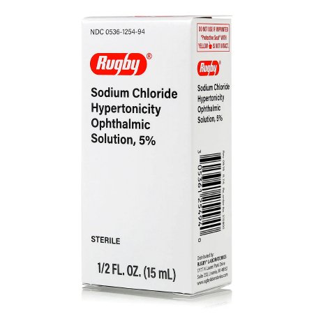 Rugby - Hypertonicity Agent 15 mL Eye Drops - 00536125494