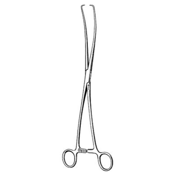 Sklar Instruments Forcep Tenaculum Duplay 11" 1X1 Prong Double S Curve Stainless Steel Ea - 91-1111