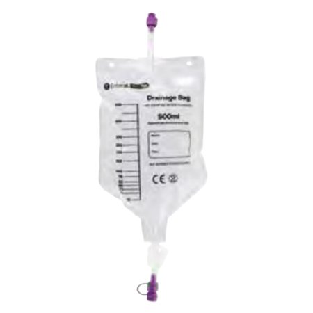 Enteral - Gastroentestinal Drainage Bag 500 mL Sterile Enfit Connector Barrier - DBP-500