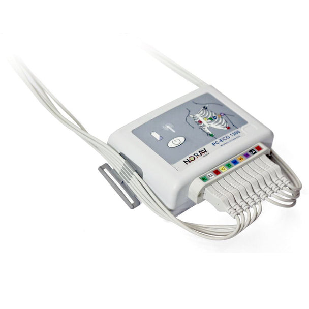 Norav Medical Inc 1200W Model Digital RF Wireless Stress System 16 Bits (0.3 V/LSB) Resolution A/D Bits - 1200W-TR-AHA