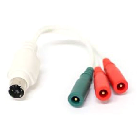 Patterson Medical Supply - Diagnostic Adapter Securely connects a variety of different systems For use with Disposable Lead Wires - 7103257