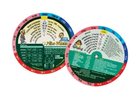 Taylor Healthcare Products - Pocket Reference Guide Pedi-Wheel, 6th Edition - TAY-PDWHL22