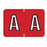Medical Arts Press Barkley - Pre-Printed Label Chart Tab Red Permanent A-A White Alpha 1 X 1-1/2 Inch - 901-34090Q