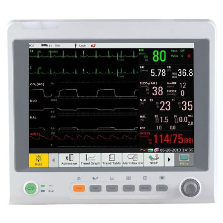 Edan iM60 - Patient Monitor Monitoring / Spot ECG, NIBP, SpO2, Temperature AC Power / Battery Operated - Edan Usa - IM60_TOUCH_WIFI.P