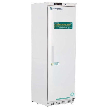White Diamond Series - Flammable Storage Freezer Laboratory Use 14 cu.ft. 1 Solid Swing Door Manual Defrost - FF141WWW/0MHC