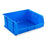 ULINE - Stackable Storage Bin Uline Blue Plastic 7 X 15 X 16-1/2 Inch - S-12420BLU