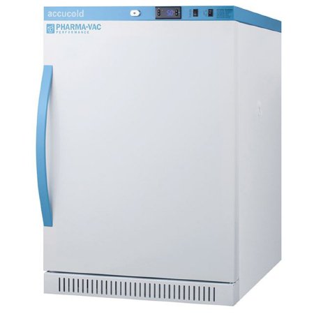 Accucold - Undercounter Refrigerator Pharmaceutical 6 cu.ft. 1 Solid Door - 20434
