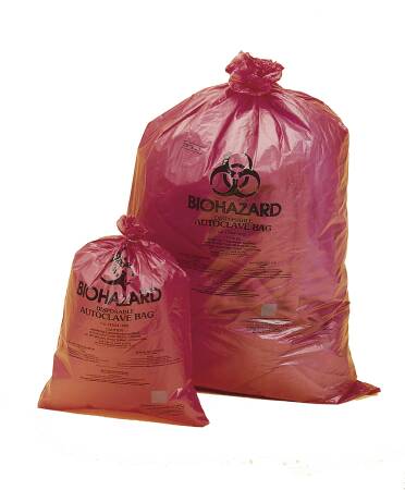 Bel-Art Products SP Scienceware Biohazard Waste Bag 5 - 9 gal. Red Polypropylene 19 X 23 Inch - 131641923