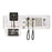 Adstation - Integrated Wall System Coax Ophthalmoscope and Standard Otoscope - American Diagnostic Corp - 56802L-347W