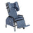 Rose Comfort Max - Recliner Chair Blue Vinyl Locking Casters - Drive Medical - CLN400-20