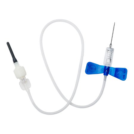 RELI Gemtier - Blood Collection Set 23 Gauge 3/4 Inch Needle Length Safety Needle 11-4/5 Inch Tubing Sterile - Myco Medical Supplies - GSBCS23G-12