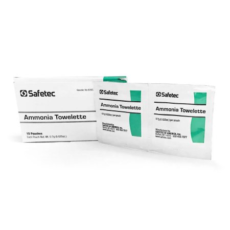 Safetec Of America - Respiratory Stimulant 15% - 30% Strength Towelette - 62022