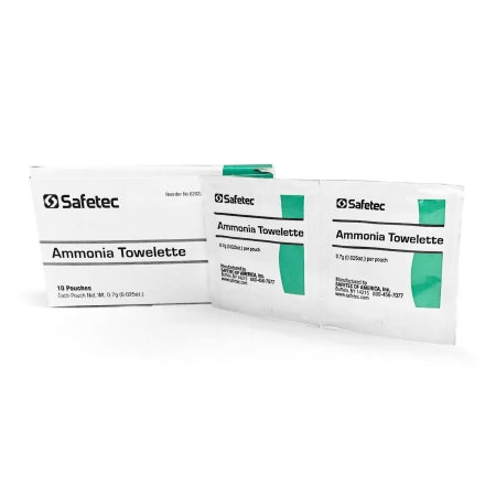 Safetec of America - Respiratory Stimulant 15% - 30% Strength Towelette - 62022