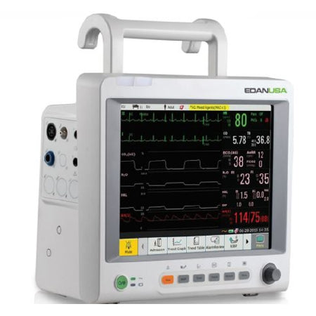 Edan iM70 - Patient Monitor Monitoring 3/5 Lead NIBP, Heart Rate, SpO2, Temperature Battery Operated - Edan Usa - IM70_WIFI