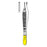 Sklar - Tissue Forceps Adson-Gorney 4-3/4 Inch Length OR Grade Diamond Coated Stainless Steel NonSterile NonLocking Thumb Handle Straight 1 X 2 Teeth with Tying Platform - 51-3050
