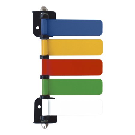Omnimed - Exam Room Signal Flag Wall Mount 5 Flags 8 Inch - 291715