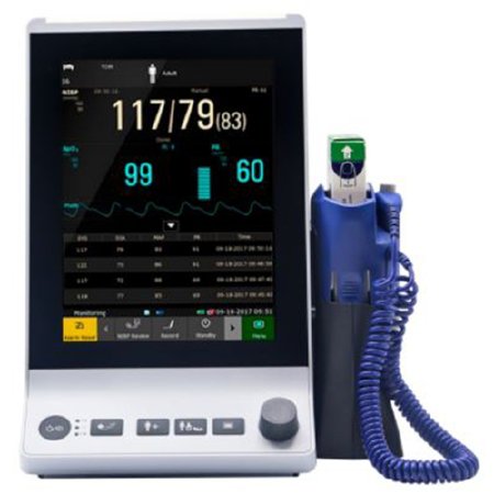 Mdpro - Vital Signs Monitor MDpro Continuous Monitoring / Spot Check Vitial Signs NIBP, SpO2, Temperature AC / Battery Operated - MDPRO2500_NST