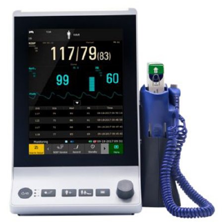 Mdpro - Vital Signs Monitor MDpro Continuous Monitoring / Spot Check Vitial Signs NIBP, SpO2, Temperature AC / Battery Operated - MDPRO2500_NST.O