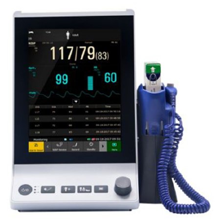 Mdpro - Vital Signs Monitor MDpro Continuous Monitoring / Spot Check Vitial Signs NIBP, Printer, SpO2, Temperature AC / Battery Operated - MDPRO2500_NST.O.P