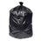 North American Corp Bag Trash Aspen 7-10Gal Ldpe Flat Pack 24X23" Black 1000/Ca - 380514