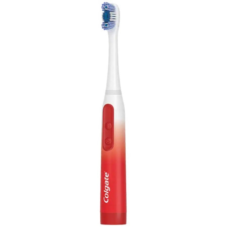 Colgate 360° Optic White - Battery Toothbrush Red / White Adult / Child - Colgate - CN08144A
