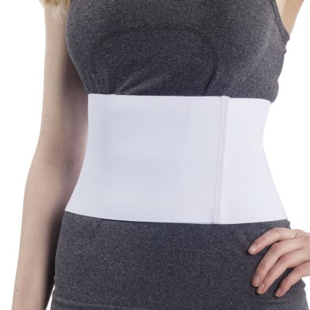 NYOrtho Tappered - Abdominal Binder Small Hook and Loop Closure 24 to 30 Inch Waist Circumference 6 Inch Height Adult - 8000-S