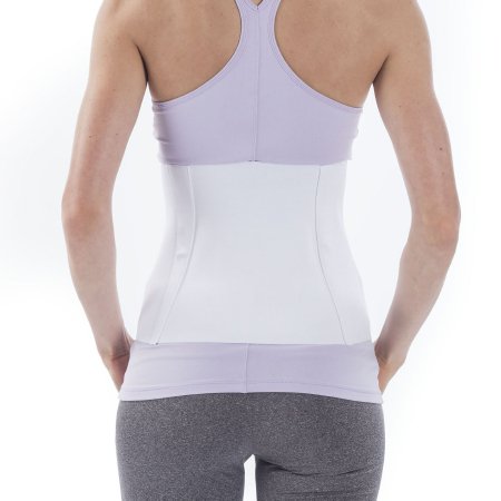 NYOrtho Tappered - Abdominal Binder Small Hook and Loop Closure 24 to 30 Inch Waist Circumference 10 Inch Height Adult - 8142-S