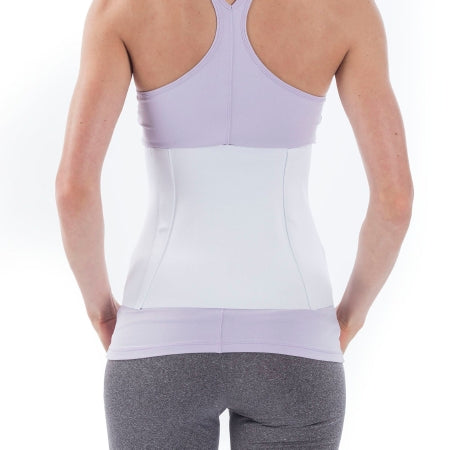 NYOrtho Tappered - Abdominal Binder Large Hook and Loop Closure 36 to 42 Inch Waist Circumference 10 Inch Height Adult - 8142-L