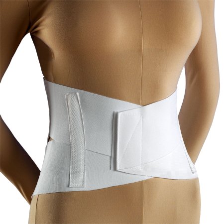 New York Orthopedic - Lumbar Sacral Support Criss-Cross Large Hook and Loop Closure 34 to 38 Inch Waist Circumference 9 Inch Back Height to 4 Inch Front Height - 3009-L