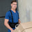 New York Orthopedic - Worker Back Support with Suspenders Small Hook and Loop Closure 26 to 30 Inch Waist Circumference 8 Inch Back Height - 6027-S