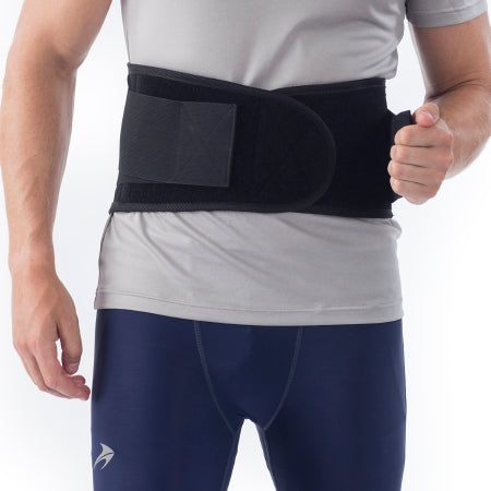 New York Orthopedic - Worker Back Support with Suspenders Medium Hook and Loop Closure 30 to 34 Inch Waist Circumference 8 Inch Back Height - 6027-M