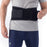 New York Orthopedic - Worker Back Support with Suspenders Medium Hook and Loop Closure 30 to 34 Inch Waist Circumference 8 Inch Back Height - 6027-M