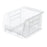 Akro-Mils Bin Storage Akrobins 5-3/8X4-1/8X3" Clear Polymer With Label Holder 24/Ca - 30210SCLAR