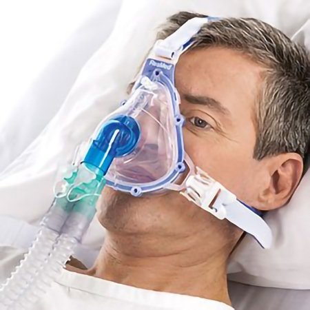 AcuCare - Ventilation Mask System Full Face Style Adult Size 0 Adjustable Head Strap - HY60706