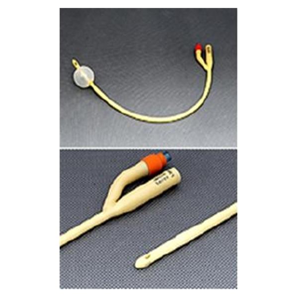 Amsino International Catheter Foley Amsure 18Fr 30Ml Whistle Tip Silicone 2-Way 10/Bx - AS42018S