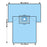 Halyard - Obstetrics / Gynecology Drape Cesarean/Abdominal Fluid Collection Drape 72 W X 100 W X 120 L Inch NonSterile - 79526