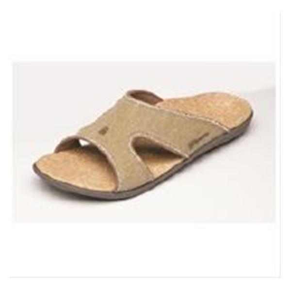 Four Foot Sandal Total Support Nubuck Mens Adult Strawberry / Java / Cork Sz 12 Slpon 1/Pr - 39-460-12