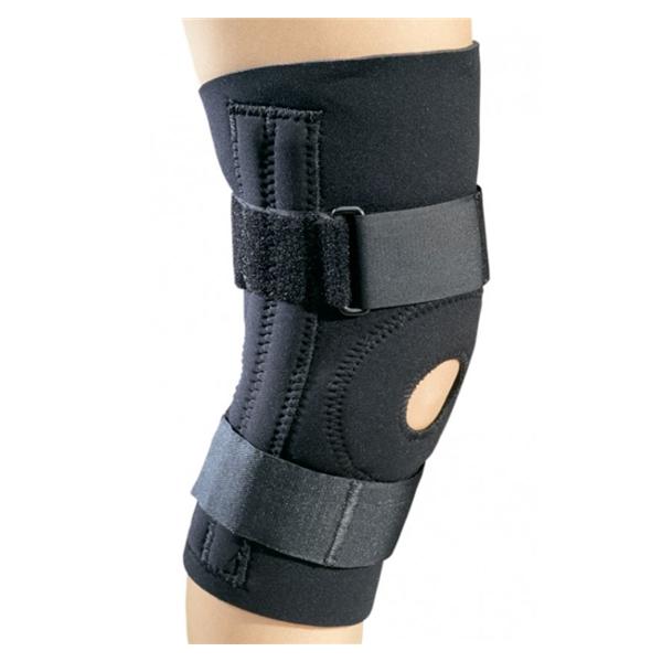 DJO Stabilizer Support Adult Knee 1/8" Neoprene Black Size Large Ea - 79-92857