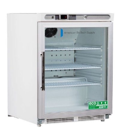 ABS - Undercounter Refrigerator Laboratory Use 4.6 cu.ft. 1 Glass Swing Door Cycle Defrost - ABT-HC-UCBI-0404-ADA