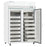 Corepoint Scientific - High Performance Refrigerator Blood Bank 49 cu.ft. 2 Glass Swing Doors Cycle Defrost - NSBR492WSG/0