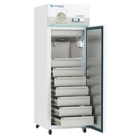 Corepoint Scientific - High Performance Freezer Plasma 23 cu.ft. 1 Solid Swing Door Cycle Defrost - NSBF231WSWCR/0