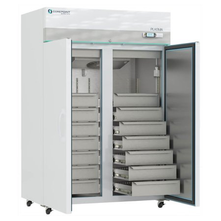 Corepoint Scientific - High Performance Freezer Plasma 49 cu.ft. 2 Solid Swing Doors Cycle Defrost - NSBF492WSW/0