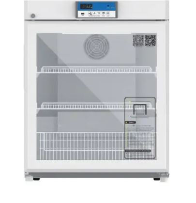 Glacier - Undercounter Refrigerator Pharmaceutical 4.5 cu.ft. 1 Glass Door Automatic Defrost - Aegis Scientific - GL-RG-4M
