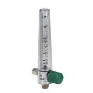 Precision Medical - Oxygen Flowmeter Adjustable 0 - 15 LPM Puritan Bennett Adapter - 8MFA1008