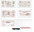 Variable Tranaglyph600 Series - Eye Chart Kit 5.5 to 10.5 Inch - Bernell/Vision Training Products - BC600K